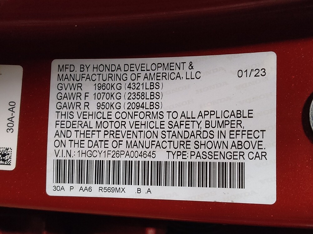 2023 Honda Accord in Plano, TX 75074 - 18117577 33