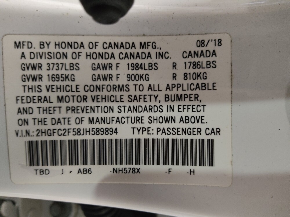 2018 Honda Civic in Plano, TX 75074 - 18117578 33