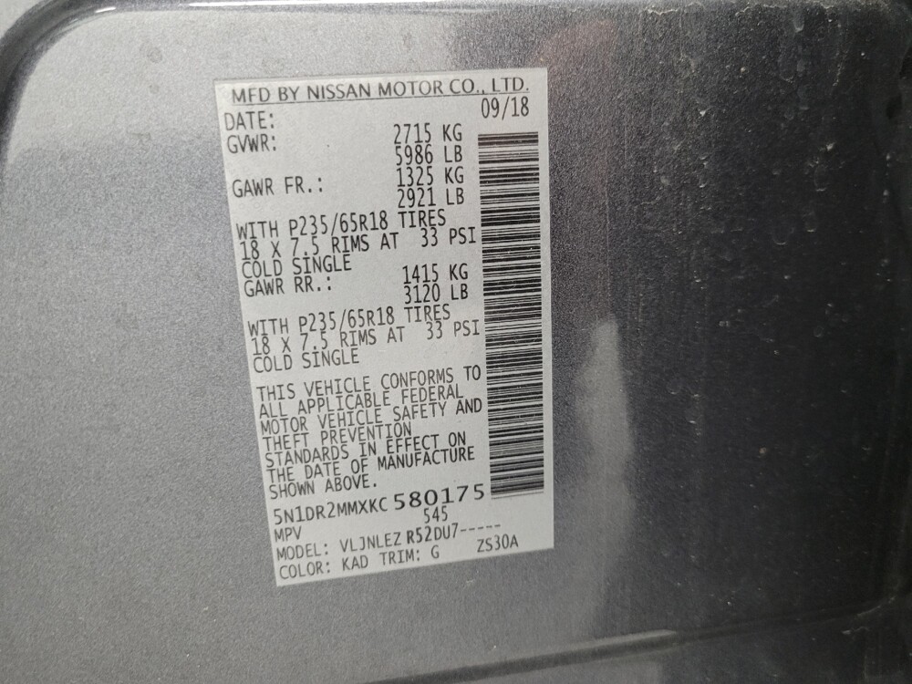 2019 Nissan Pathfinder in Las Vegas, NV 89104 - 18117604 33