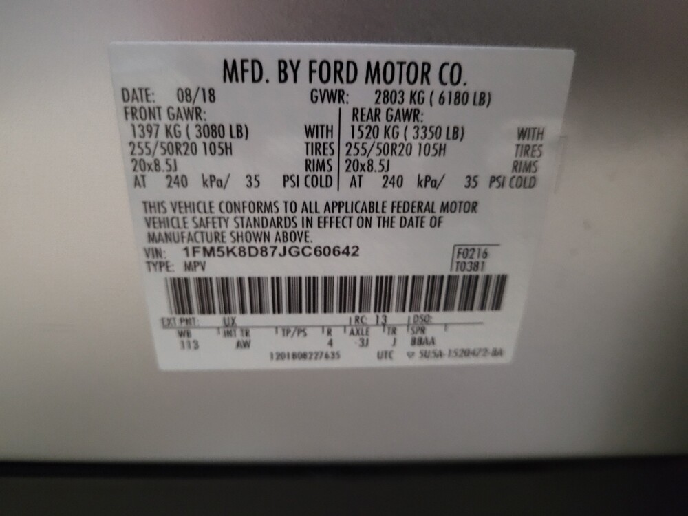 2018 Ford Explorer in Owings Mills, MD 21117 - 18117609 33