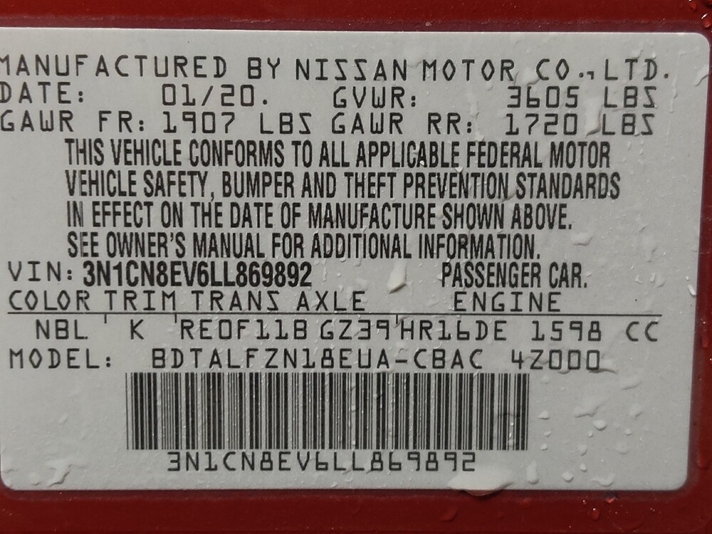 2020 Nissan Versa in Houston, TX 77060 - 18117610 33