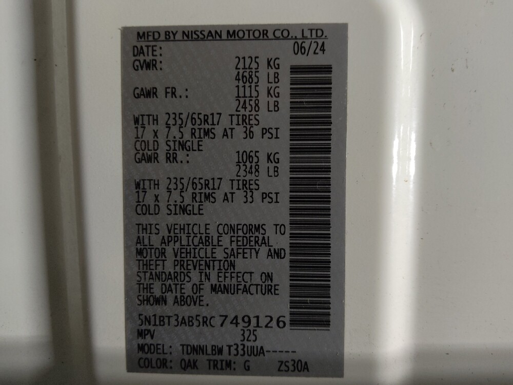 2024 Nissan Rogue in Lauderdale Lakes, FL 33313 - 18117620 33