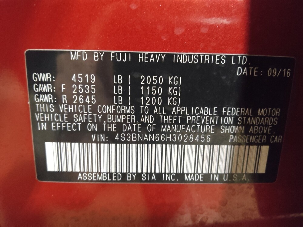 2017 Subaru Legacy in Orlando, FL 32808 - 18117628 33