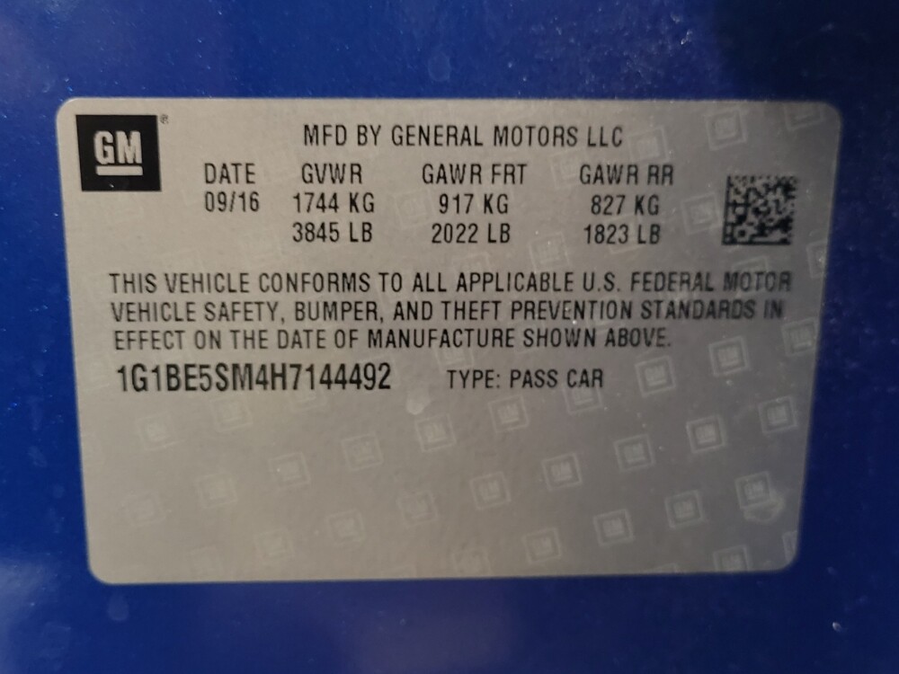 2017 Chevrolet Cruze in Orlando, FL 32808 - 18117629 33