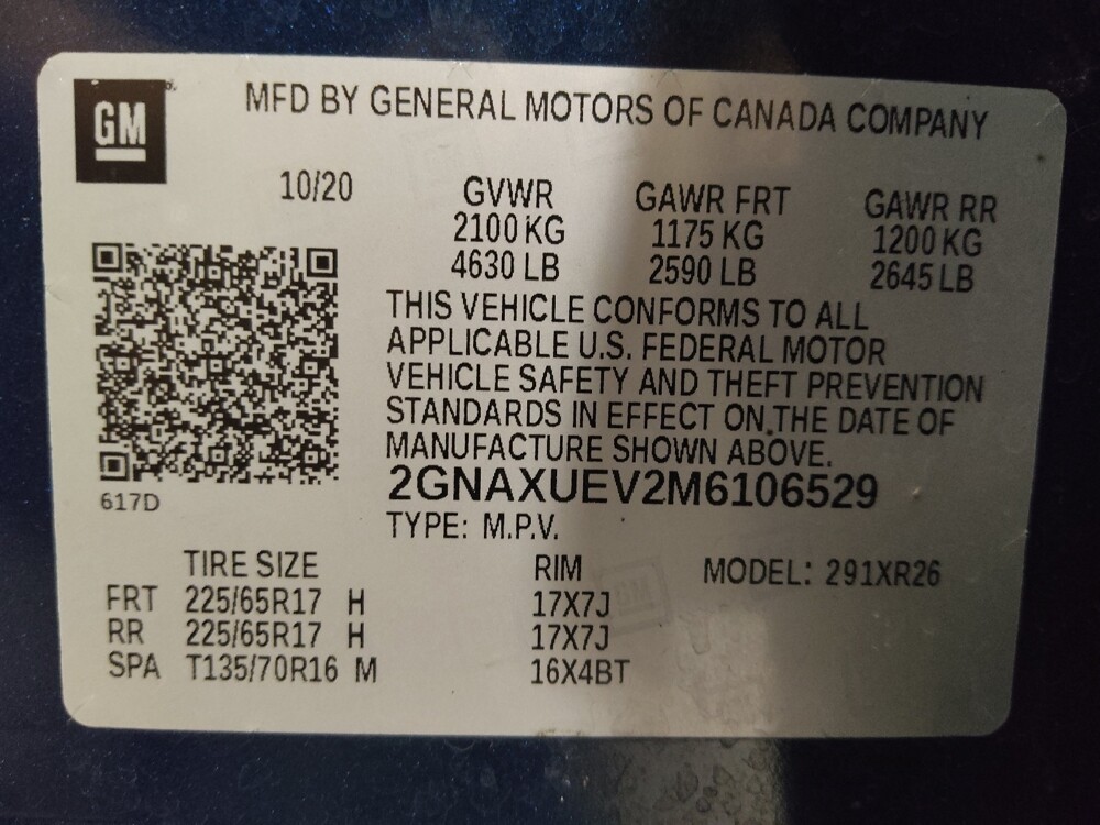 2021 Chevrolet Equinox in Pensacola, FL 32505 - 18117632 33