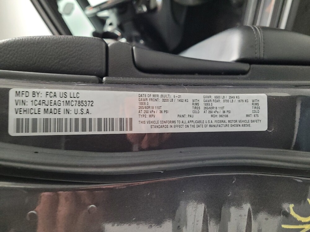 2021 Jeep Grand Cherokee in Downey, CA 90241 - 18117646 33