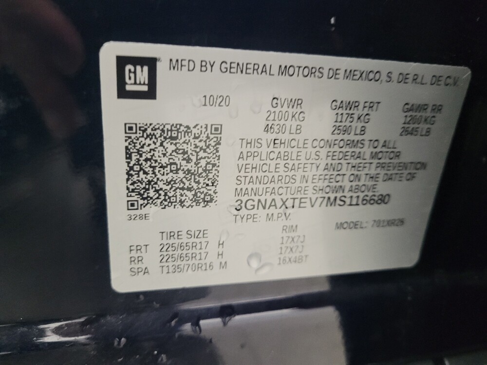 2021 Chevrolet Equinox in Madison, TN 37115 - 18117667 33