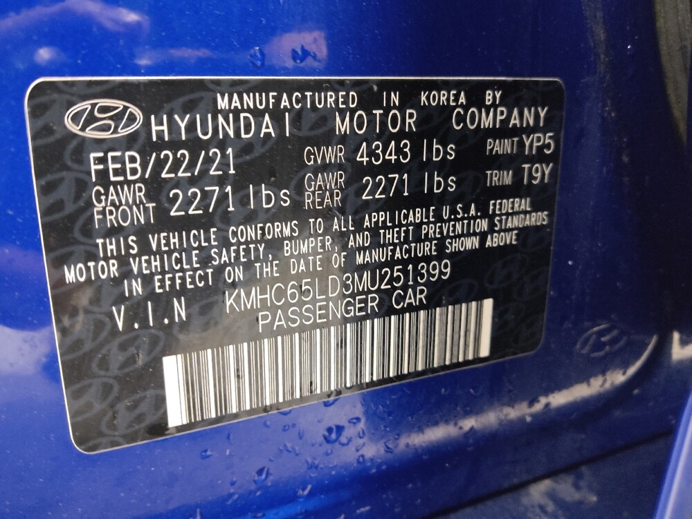 2021 Hyundai Ioniq in Columbus, OH 43231 - 18117691 33
