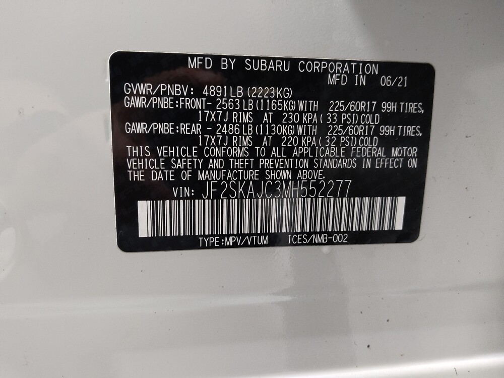 2021 Subaru Forester in Columbus, OH 43231 - 18117696 33