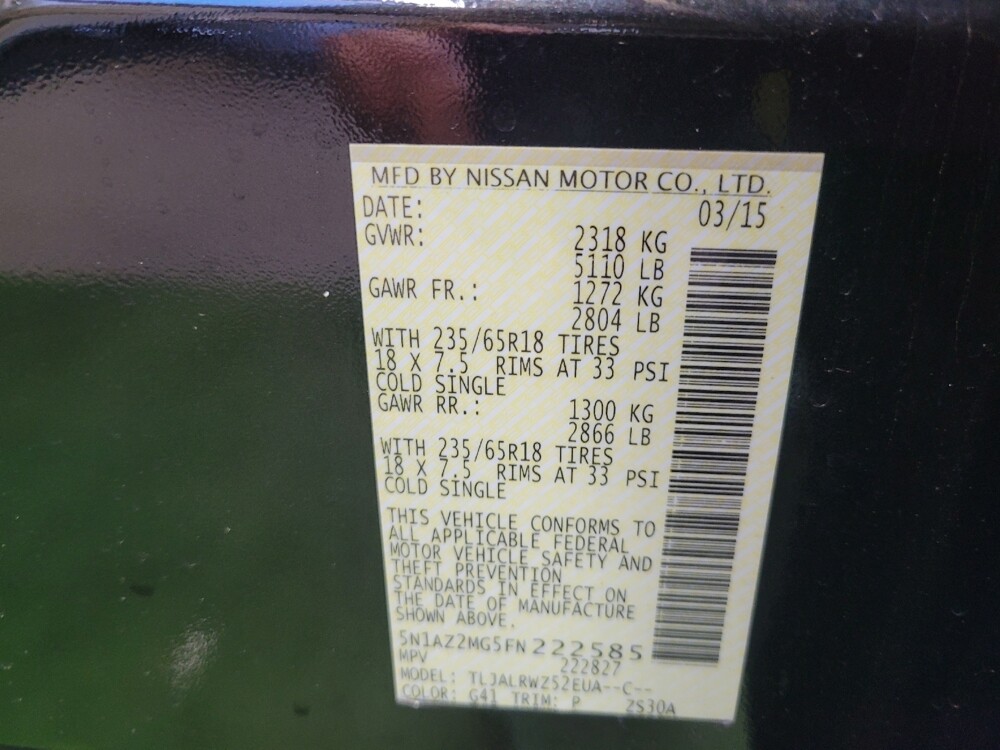 2015 Nissan Murano in Miamisburg, OH 45342 - 18117697 33