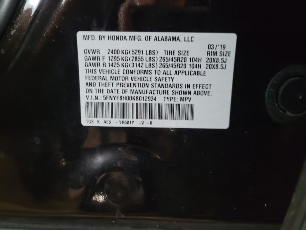 2019 Honda Passport in Owings Mills, MD 21117 - 18117729 33