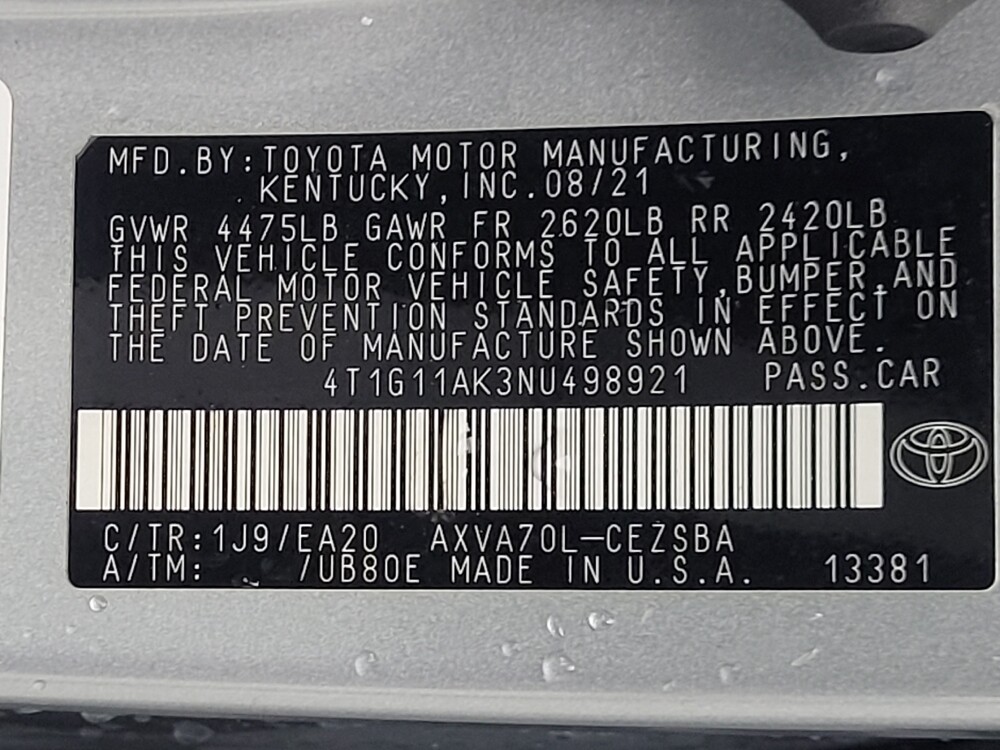 2022 Toyota Camry in Antioch, TN 37013 - 18117782 33