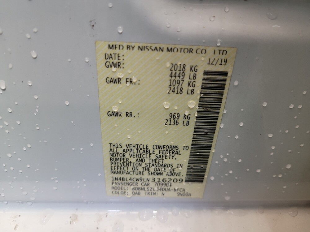 2020 Nissan Altima in Fairfield, OH 45014 - 18117785 33