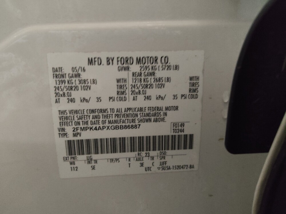 2016 Ford Edge in El Paso, TX 79907 - 18117793 33