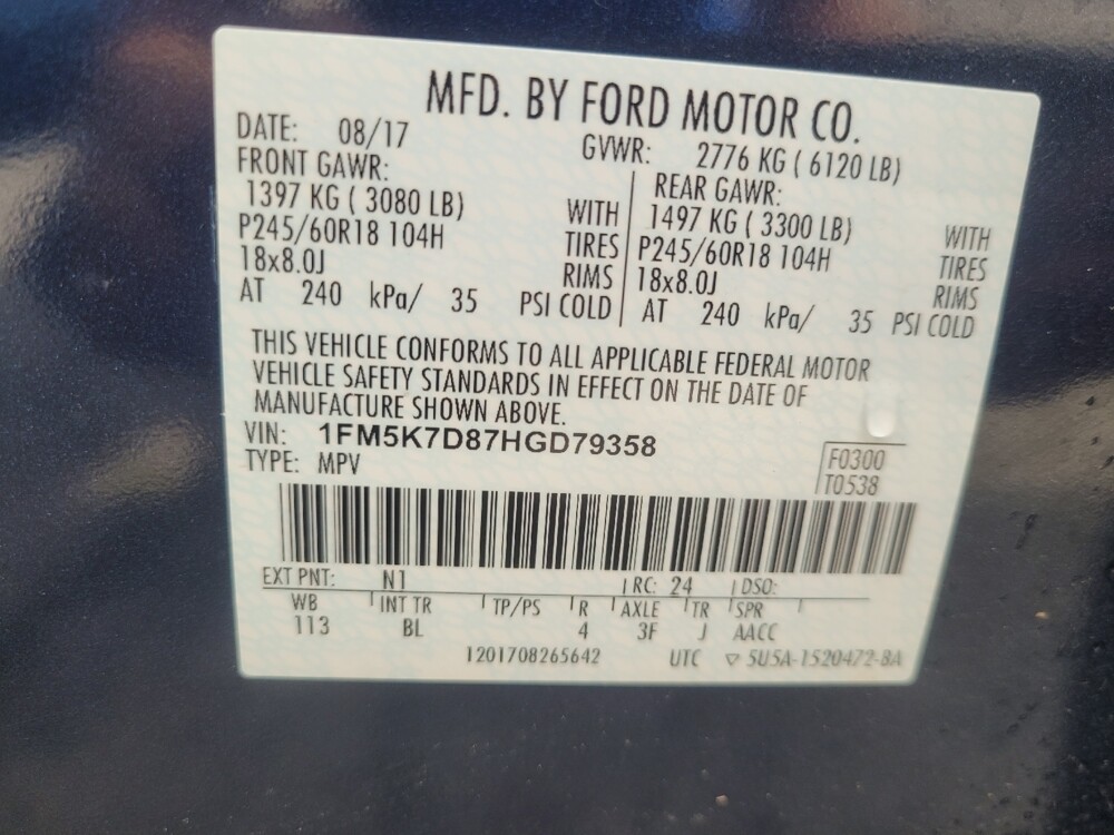 2017 Ford Explorer in Marietta, GA 30062 - 18117805 33