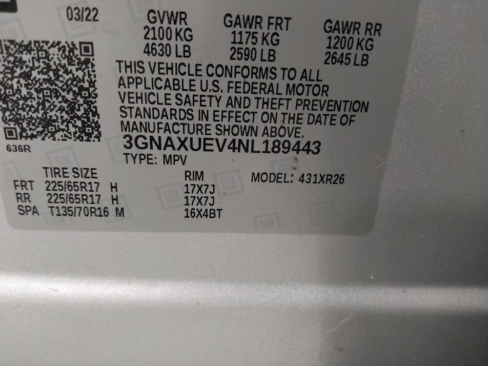 2022 Chevrolet Equinox in Birmingham, AL 35215 - 18117835 33