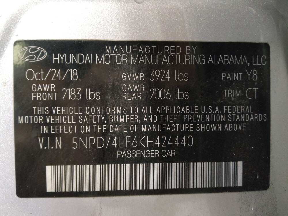 2019 Hyundai Elantra in Jacksonville, FL 32210 - 18117839 33