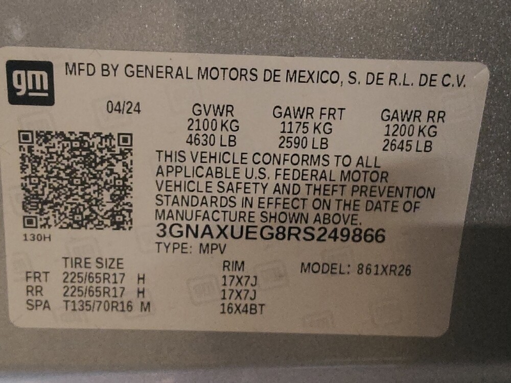 2024 Chevrolet Equinox in Arlington, TX 76011 - 18117861 33