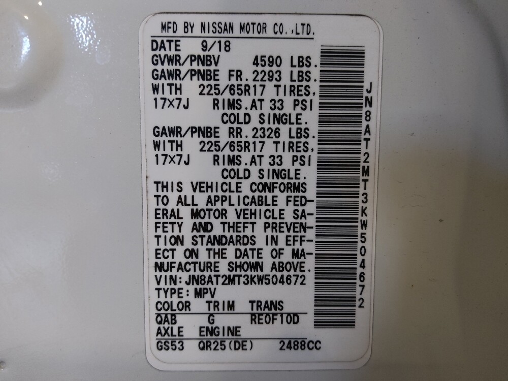 2019 Nissan Rogue in Savannah, GA 31419 - 18117870 33