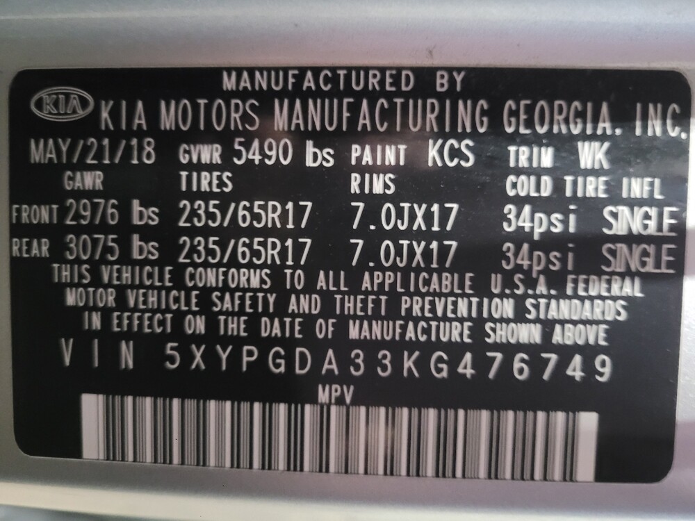 2019 Kia Sorento in Owings Mills, MD 21117 - 18117888 33