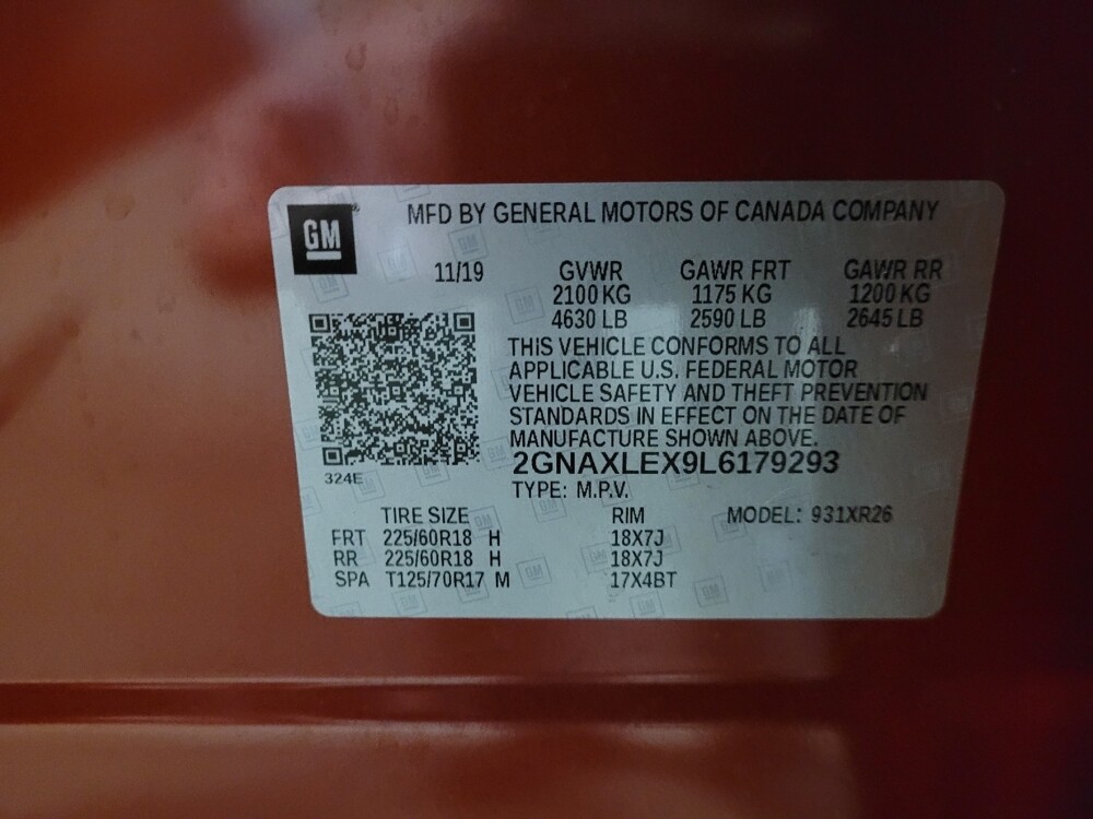 2020 Chevrolet Equinox in Williamstown, NJ 8094 - 18117899 33