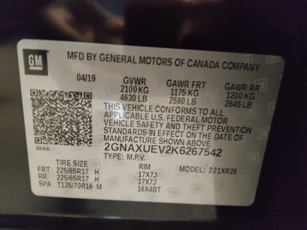 2019 Chevrolet Equinox in Winston-Salem, NC 27103 - 18117912 33