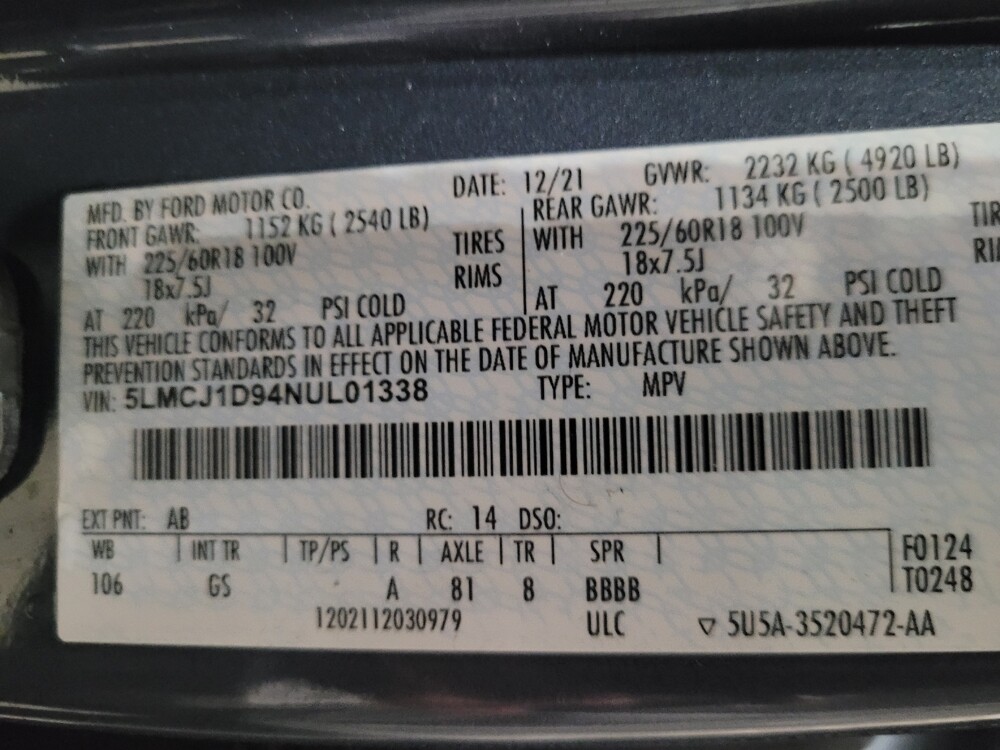 2022 Lincoln Corsair in Williamstown, NJ 8094 - 18117919 33