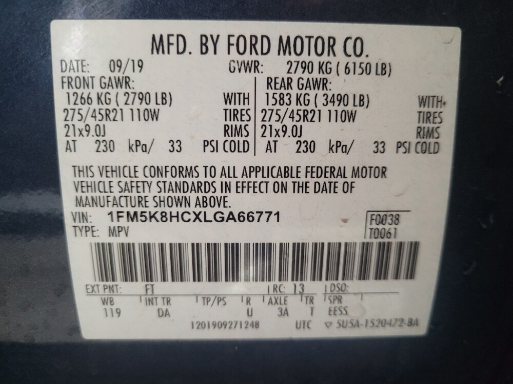 2020 Ford Explorer in Augusta, GA 30907 - 18117928 33