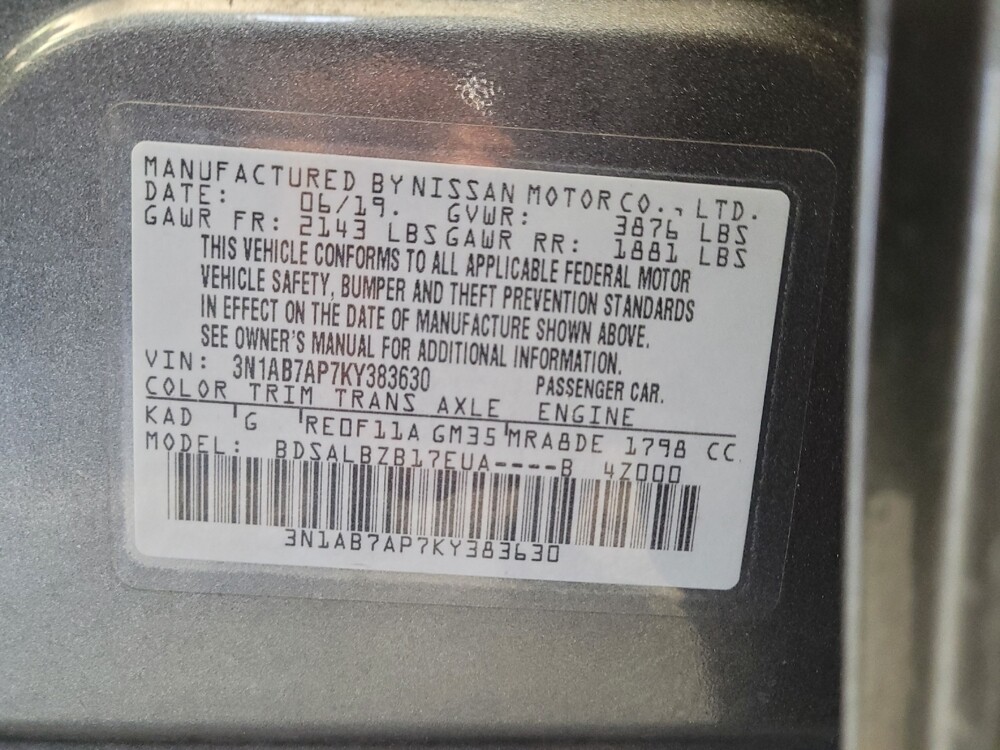 2019 Nissan Sentra in Montclair, CA 91763 - 18117944 33