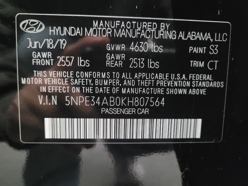 2019 Hyundai Sonata in Montclair, CA 91763 - 18117948 33