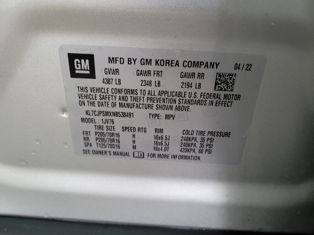 2022 Chevrolet Trax in Toledo, OH 43617 - 18117950 33