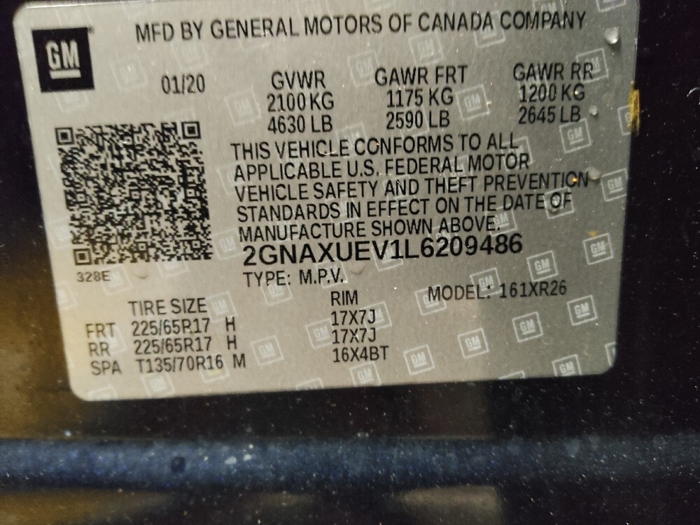 2020 Chevrolet Equinox in Athens, GA 30606 - 18117952 33