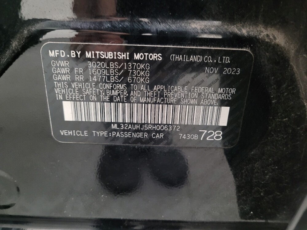 2024 Mitsubishi Mirage in Riverside, CA 92504 - 18117956 33