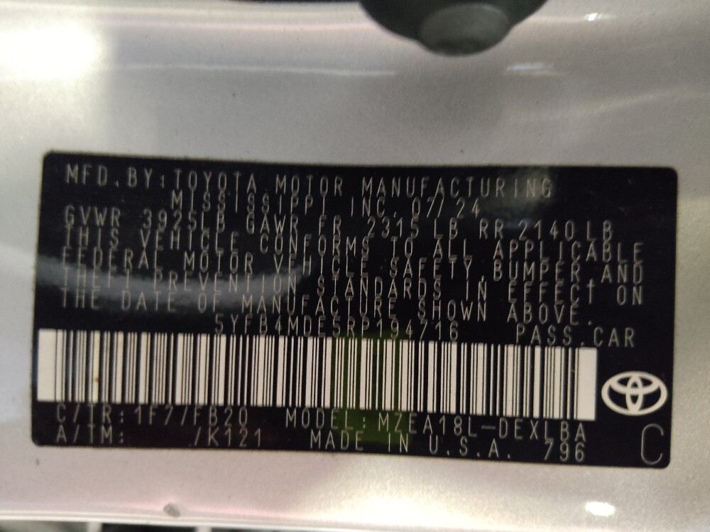 2024 Toyota Corolla in Bradenton, FL 34207 - 18117961 33