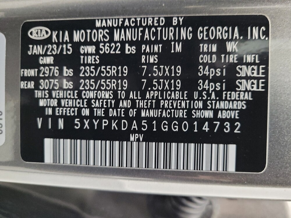 2016 Kia Sorento in Las Vegas, NV 89104 - 18118008 33