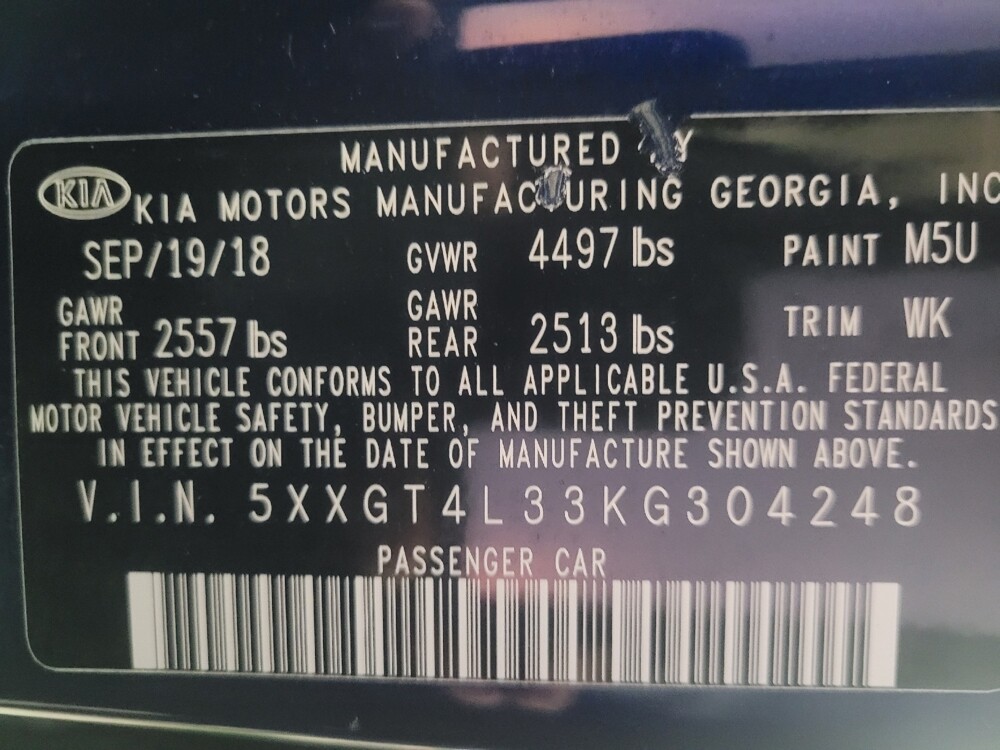 2019 Kia Optima in Stone Mountain, GA 30083 - 18118009 33