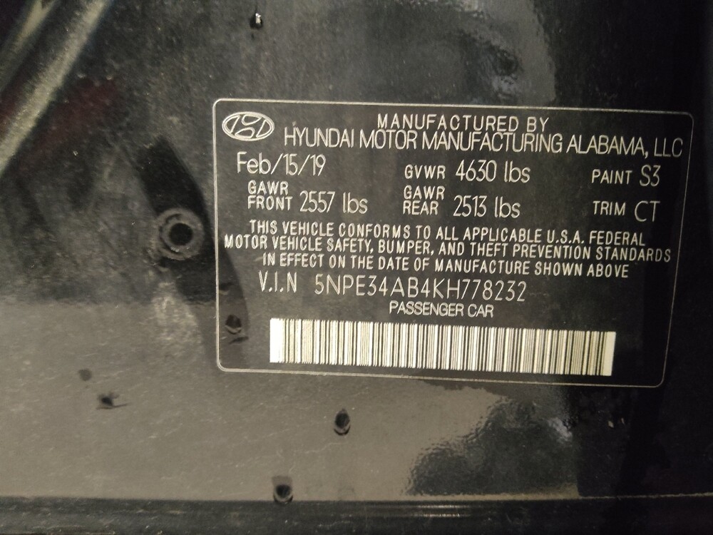 2019 Hyundai Sonata in Greenville, SC 29607 - 18118030 33