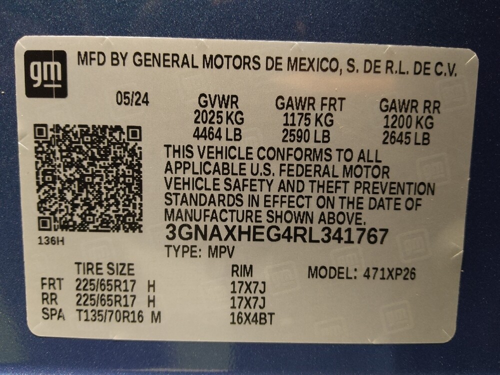 2024 Chevrolet Equinox in Mesa, AZ 85210 - 18118048 33