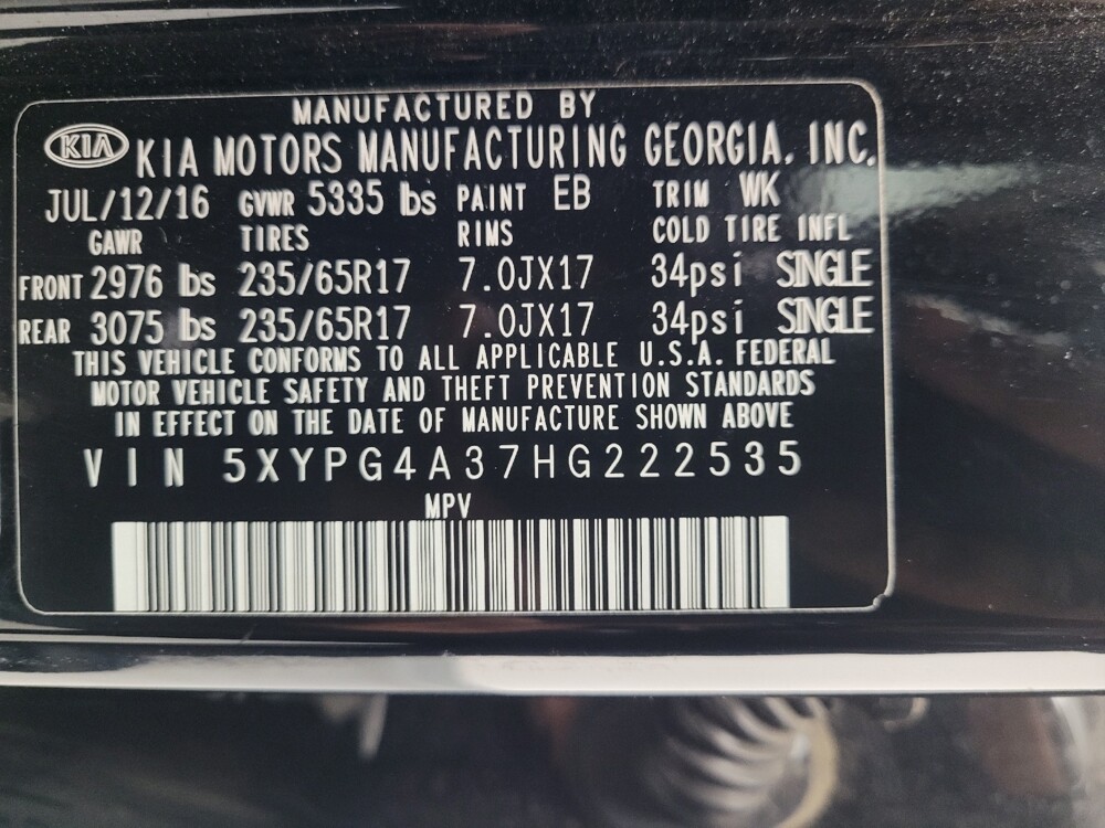 2017 Kia Sorento in Madison, TN 37115 - 18118053 33