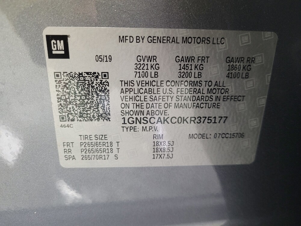 2019 Chevrolet Tahoe in Conyers, GA 30094 - 18118066 33