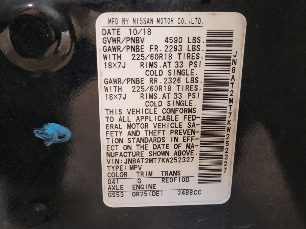 2019 Nissan Rogue in Sanford, FL 32773 - 18118085 33