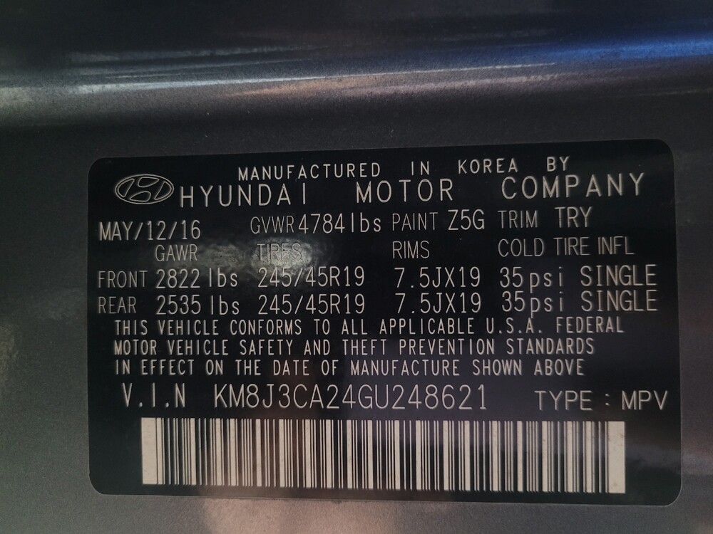 2016 Hyundai Tucson in Macon, GA 31210 - 18118101 33