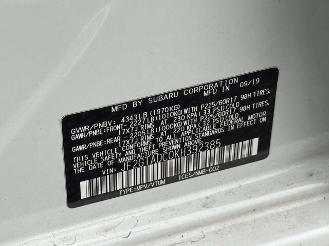 2019 Subaru Crosstrek in Winchester, VA 22602 - 18118148 30