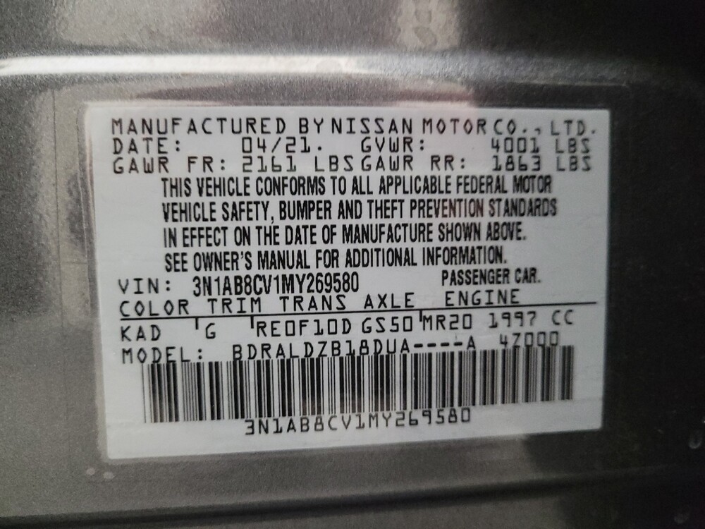 2021 Nissan Sentra in Downey, CA 90241 - 18118174 33