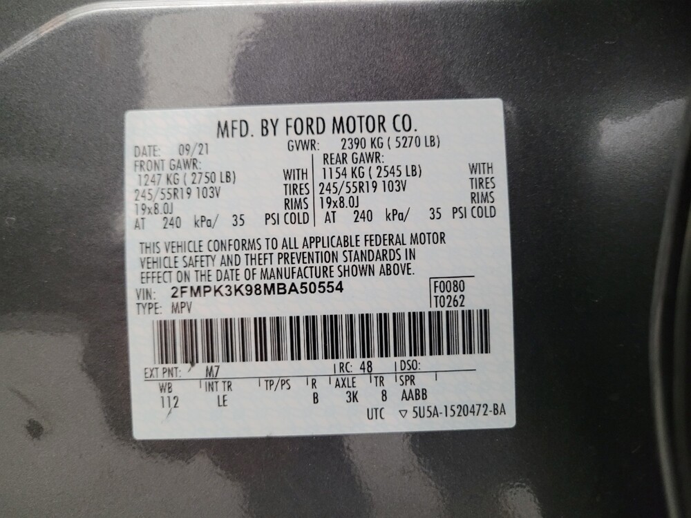 2021 Ford Edge in Downey, CA 90241 - 18118175 33