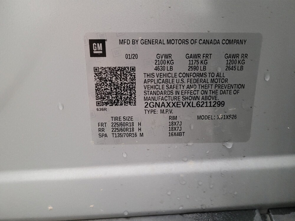 2020 Chevrolet Equinox in Downey, CA 90241 - 18118177 33