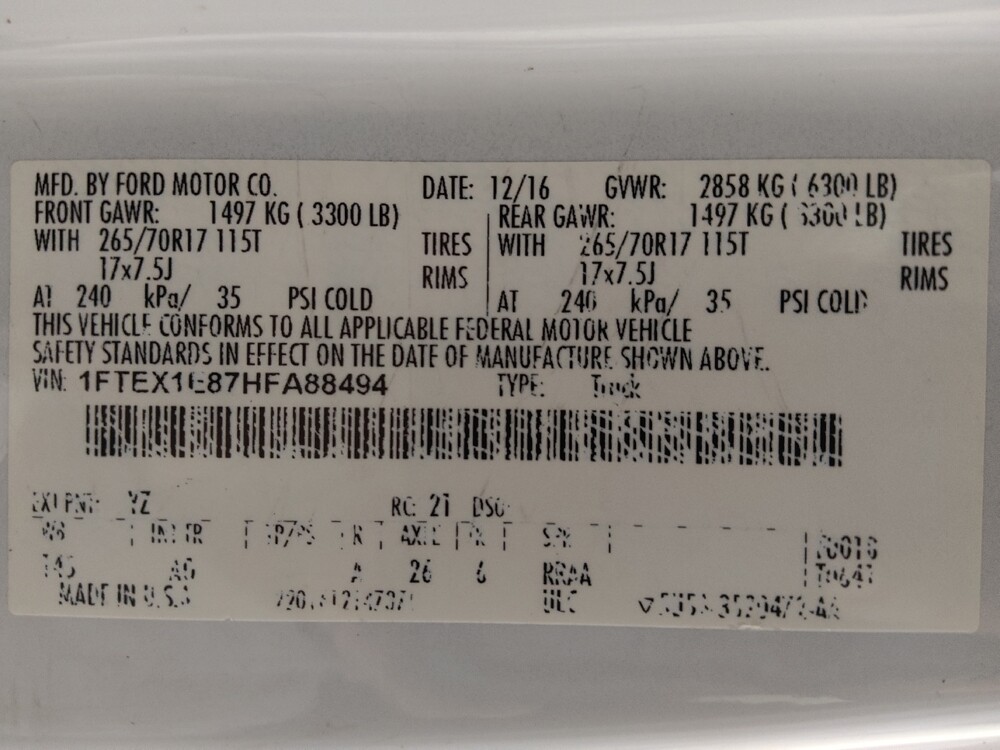 2017 Ford F150 in Athens, GA 30606 - 18118191 33