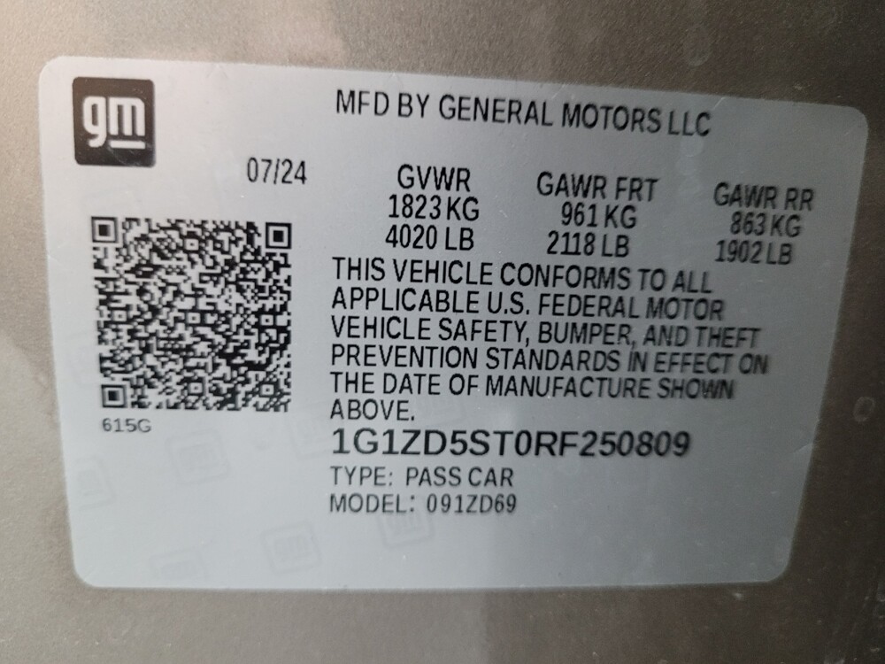 2024 Chevrolet Malibu in Las Vegas, NV 89102 - 18118215 33