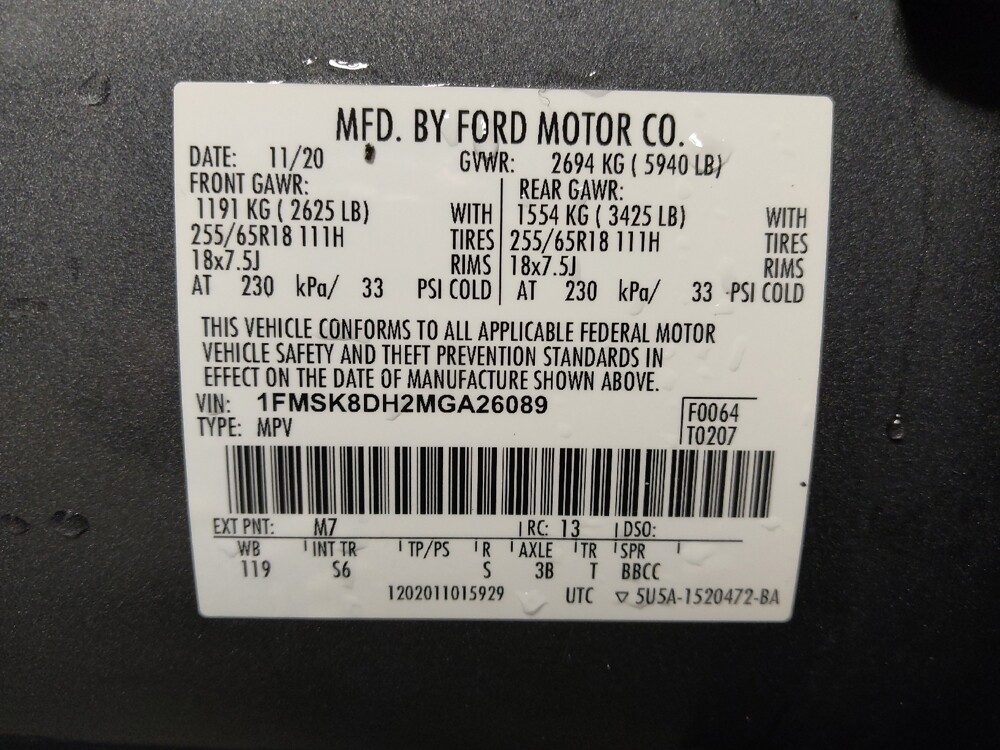 2021 Ford Explorer in Greenville, NC 27834 - 18118245 33