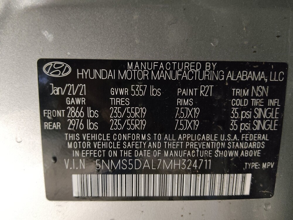 2021 Hyundai Santa Fe in Clearwater, FL 33764 - 18118294 33